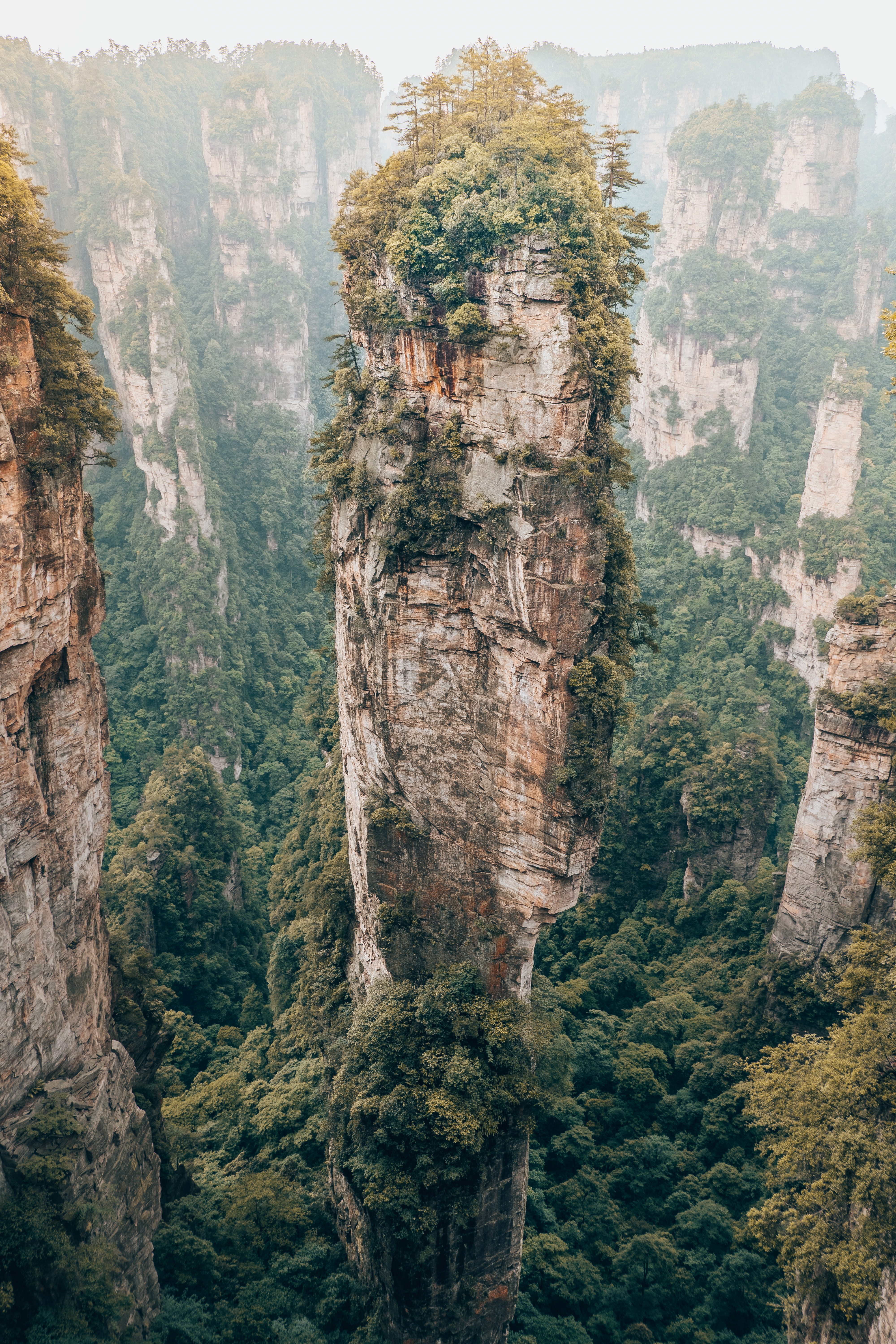 zhangjiajie national park in china where the movie avatar was inspired from
