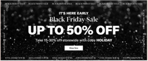 Shopbop Black Friday Sale